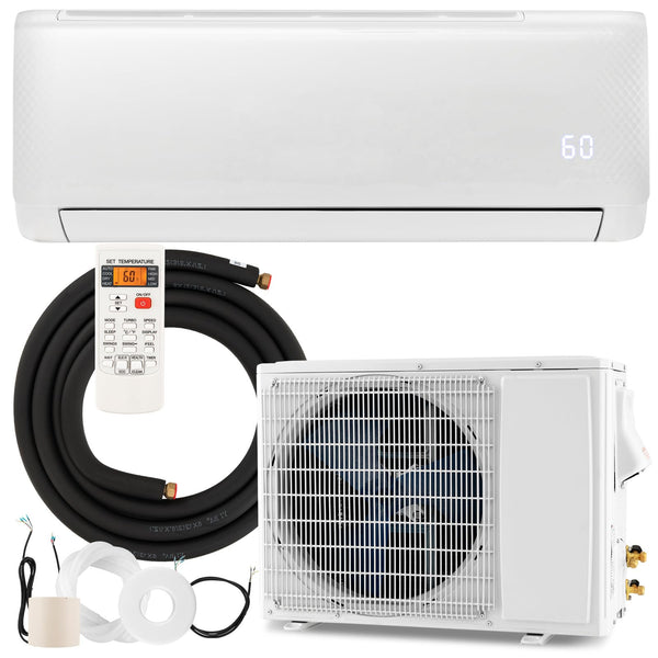 ARLIME Mini Split AC/Heating System, 18000 BTU 21 SEER2 Energy Saving Split Air Conditioner