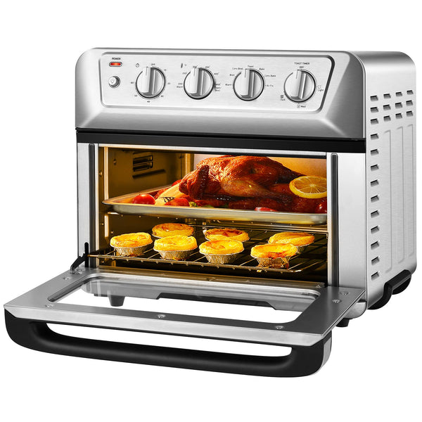 21.5 QT Air Fryer Toaster Oven, 7-in-1 Air Fryer Oven Combo w/Timer, Auto Shut-off