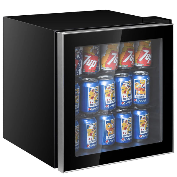 ARLIME Mini Fridge, Drink Cooler, 60 Can, Beverage Refrigerator for Bedroom, Office, Home Kitchen, Bar