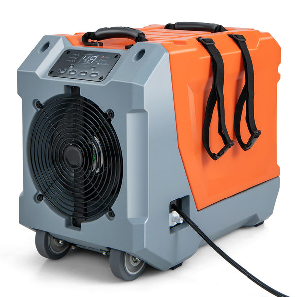 180 PPD Commercial Dehumidifier, with Pump & Drain Hose, Industrial Dehumidifier with Auto Defrost