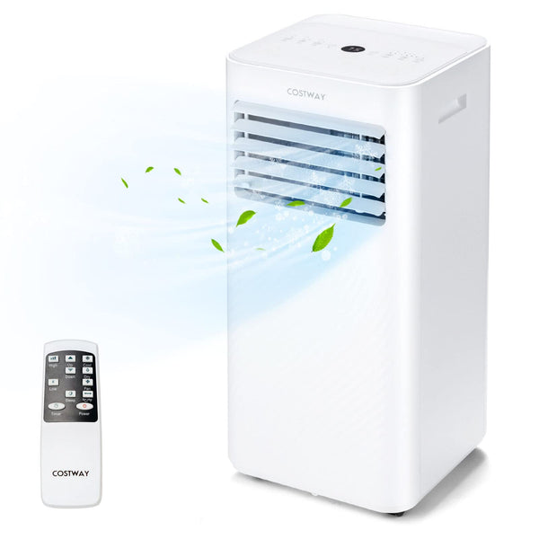Portable Air Conditioner, 8000 BTU 4-in-1 AC with Cool, Fan, Dehumidifier & Sleep Mode for Rooms up to 250 Sq.Ft