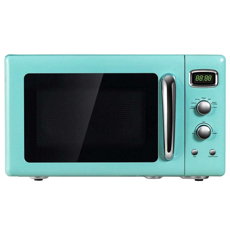 ARLIME Retro Microwave, 900W/0.9Cu.Ft, Small Countertop Microwave