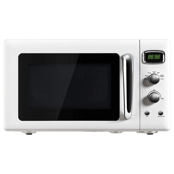 ARLIME Retro Microwave, 900W/0.9Cu.Ft, Small Countertop Microwave