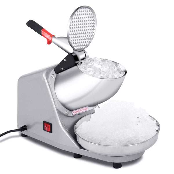 Electric Ice Crusher, Ice Shaver Machine, Snow Cone Maker, Shaved Ice Machine, 143 Lbs