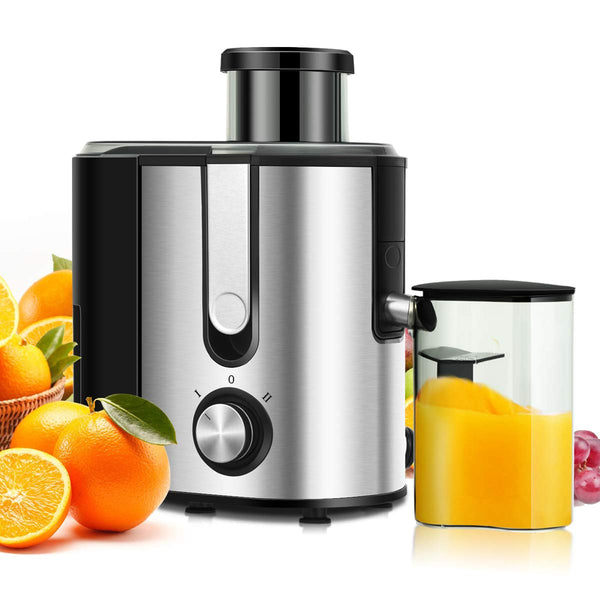 Juicer Machines with 2.5inch Wide Mouth, 400W Masticating Juicer Extractor