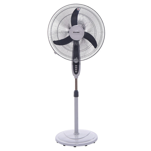 ARLIME 18 Inch Quiet Pedestal Fan with 3 Speed, Oscillating Fan