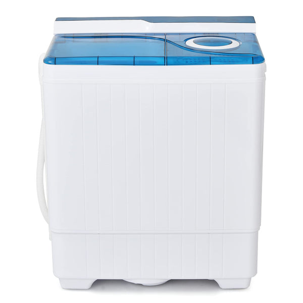 Portable Washing Machine, Twin Tub 26 Lbs Capacity, 18 Lbs Washer and 8 Lbs Spinner