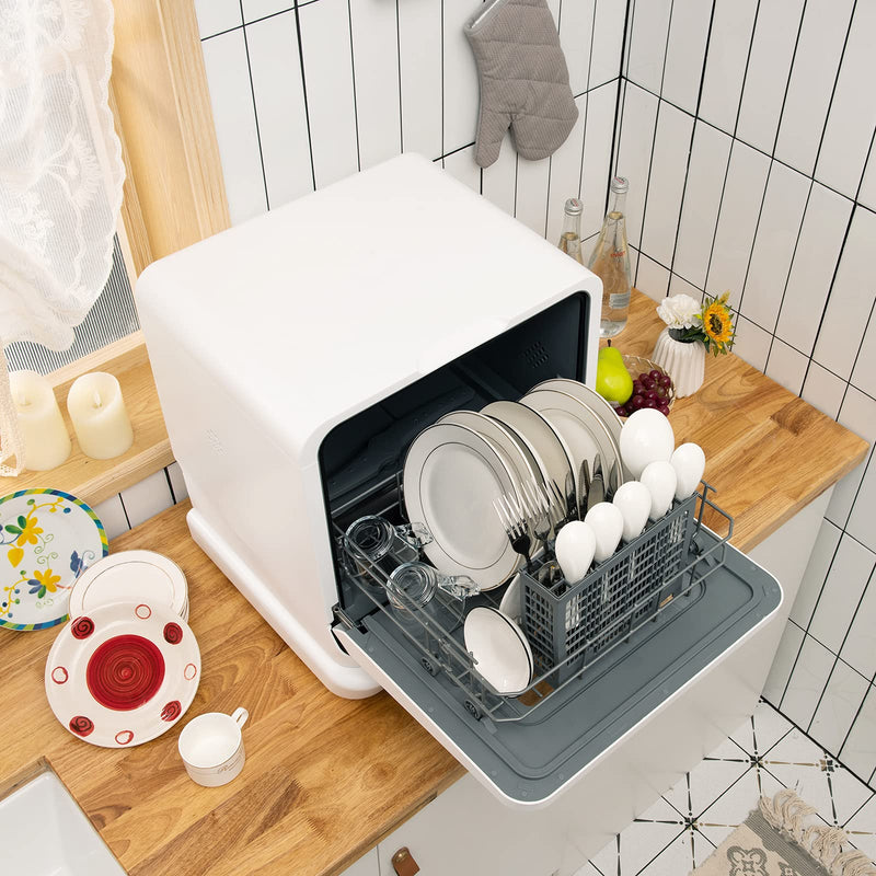 ARLIME Compact Countertop Dishwasher, Portable Dishwasher